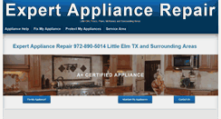 Desktop Screenshot of friscorefrigeratorrepair.com